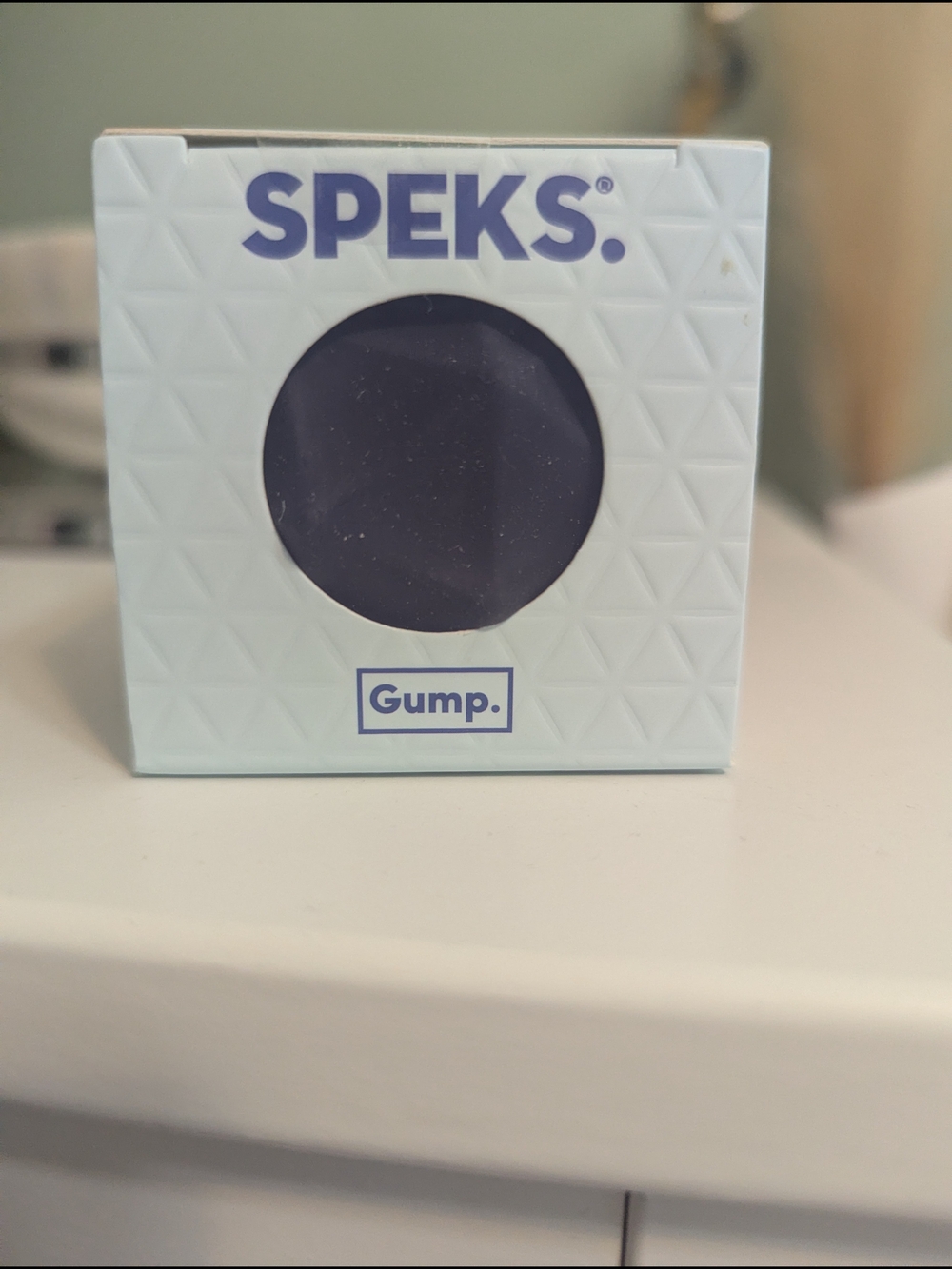 Speks. Speks Gump Magnetic Fidget Toy - Blue "Dew Burst"